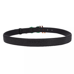 Dolce & Gabbana #DG Metal Buckle Leather Belt