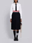 Thom Browne RWB Waistband Wool Skirt