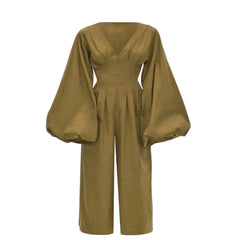 Andrea Iyamah Culotte Jumpsuit