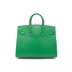 Hermes Birkin 25 Sellier Bambou Chevre Chamkila Handbag