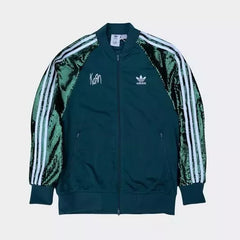 Adidas x Korn Green Sequin Tracksuit