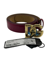 Dolce & Gabbana DG Leather Belt