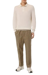 Gucci GG Cotton Canvas Trousers
