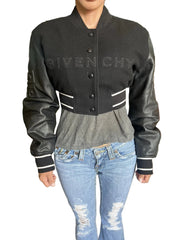 Givenchy Crop Varsity Jacket