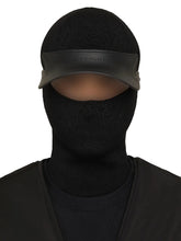 Givenchy Wool Knitted Balaclava Visor - Black BNWT