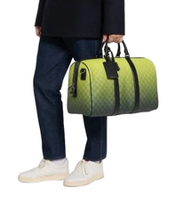 Gucci GG Green Chroma Medium Duffle Bag - BNWT