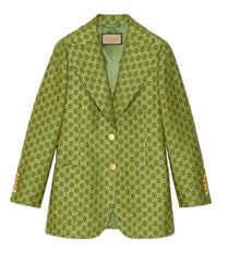 Gucci GG Wool Lame Blazer/Jacket