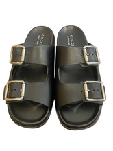 Gucci Open Leather Slides