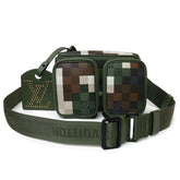 Louis Vuitton LV X Pharrell Williams Shoulder Bag Calfskin / Canvas Green