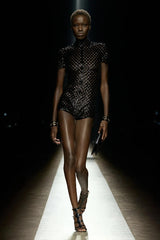 Tom Ford Knit Sequins Short Jumpsuit