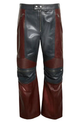 Bottega Veneta Leather Biker Pants