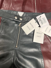 Bottega Veneta Leather Biker Pants