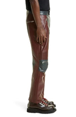 Bottega Veneta Leather Biker Pants