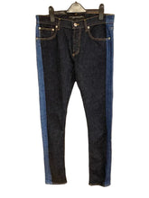 Alexander McQueen Dark Denim Jean Side Stripe Sample Made Italy