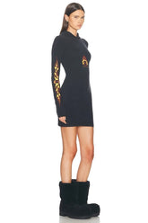 Balenciaga Hooded Mini Dress