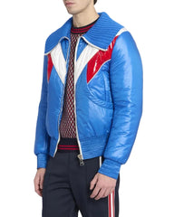Balmain Men's Multi-Cut Retro Nylon Puffer Jacket NWT