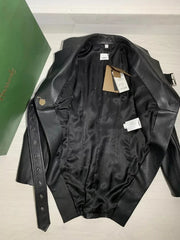 Burberry Runway Leather Biker Jacket