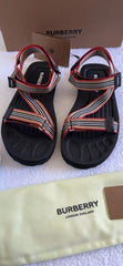 Burberry Patterson Icon Stripe Strap Sandals