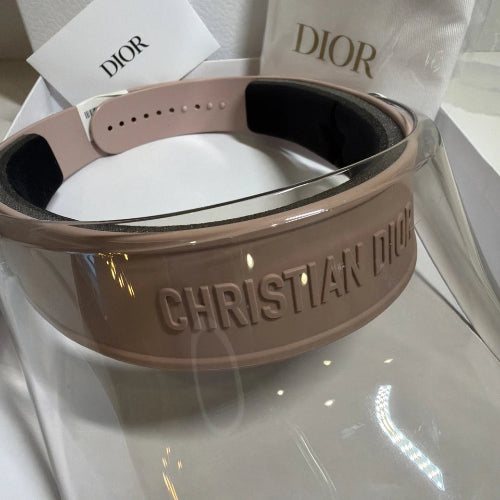 Dior belt with visible branding on a neutral background