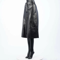 CÉLINE Black Leather Culottes