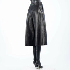 CÉLINE Black Leather Culottes