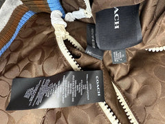 Coach Reversible Shearling Puffer Jacket