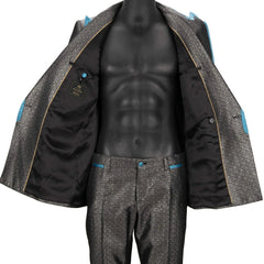 Dolce & Gabbana Jacquard Double Breasted Suit