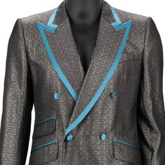 Dolce & Gabbana Jacquard Double Breasted Suit