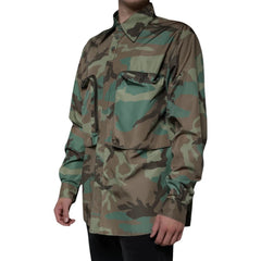 Dolce & Gabbana Camouflage Button Down Shirt