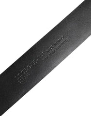 Dolce & Gabbana DG Exotic Leather Buckle Belt
