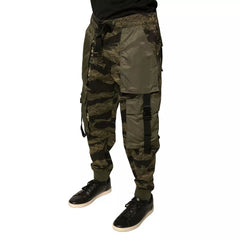Dolce & Gabbana Camouflage Green Joggers