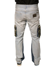 Dolce & Gabbana Cargo Straight Denim Jeans