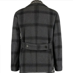Dolce Gabbana D&G Double Breasted Virgin Wool Pea Coat