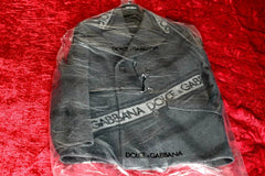 Dolce Gabbana D&G Double Breasted Virgin Wool Pea Coat