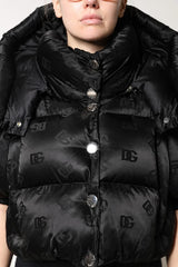 Dolce & Gabbana DG Cropped Hooded Jacket