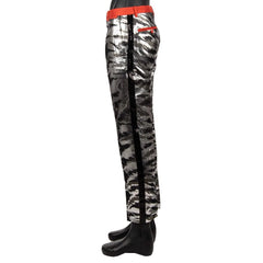 Dolce & Gabbana Animal Print Sequin Double Breasted Suit