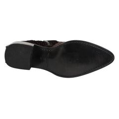 Dolce & Gabbana Velvet Mid-Calf Boots