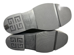 Givenchy Squared Ankle Calf Leather Boots