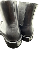 Givenchy Squared Ankle Calf Leather Boots