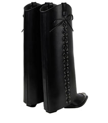Givenchy Iconic Shark Lock Cowboy Leather Boots
