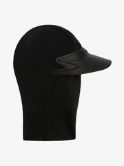 Givenchy Wool Knitted Balaclava Visor - Black BNWT