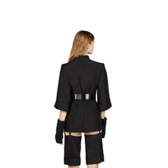 Gucci Women's Black Belted Soft Wool Silk Jacket - BNWT