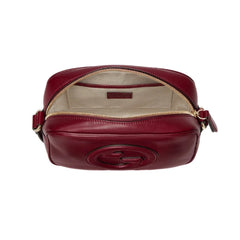 Gucci Rosso Ancora Red Leather Shoulder Bag