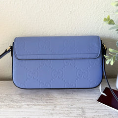 Gucci Gilbert GG Leather Crossbody Mini Bag