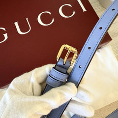 Gucci Gilbert GG Leather Crossbody Mini Bag