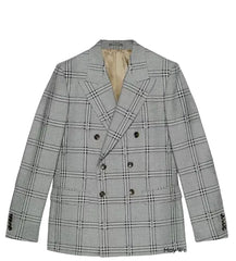 Gucci Horse-bit Check Wool 2 Pc. Pant Suit