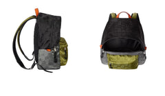 Gucci backpack displayed on a white background