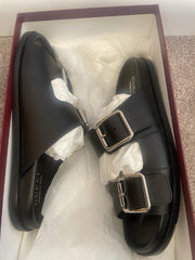 Gucci Open Leather Slides