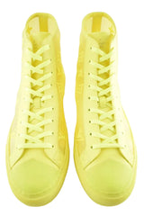 Louis Vuitton Luxembourg Tattoo Yellow Monogram High Top Sneakers