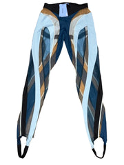 Mugler Spiral Illusion Leggings